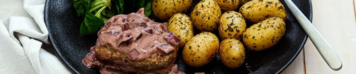 Tournedos de bœuf sauce échalote et vin rouge